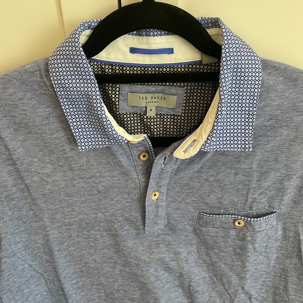MENS Like new Ted Baker Gwak slim fit polo